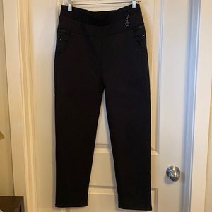 Black medium size pants